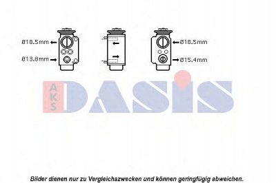 AKS DASIS 050003n -  Расширительный клапан, кондиционер